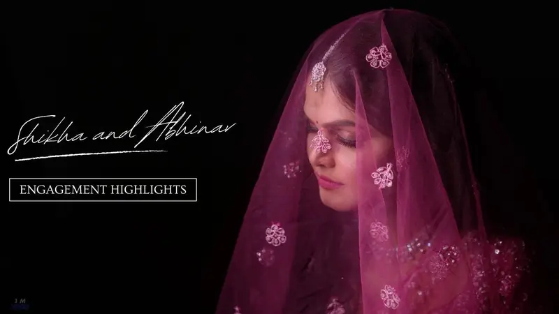 Engagement  Highlights · Shikha  & Abhinav