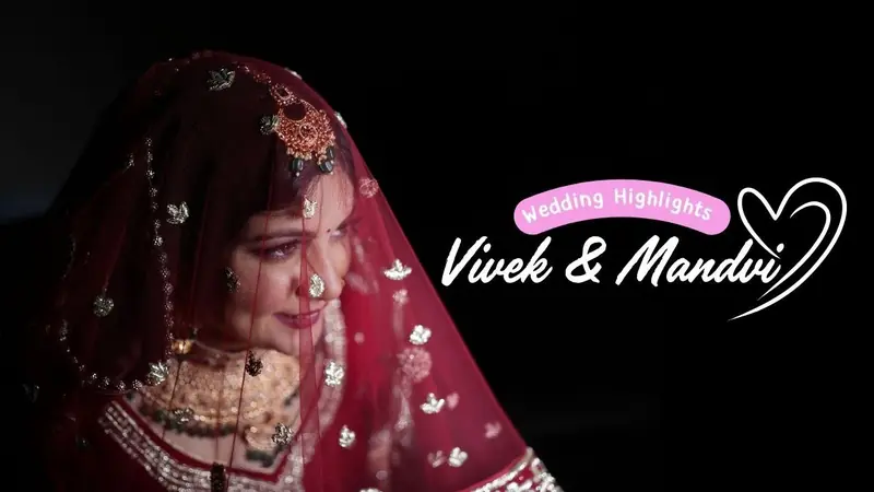 Still from Wedding Teaser · Vivek & Mandvi